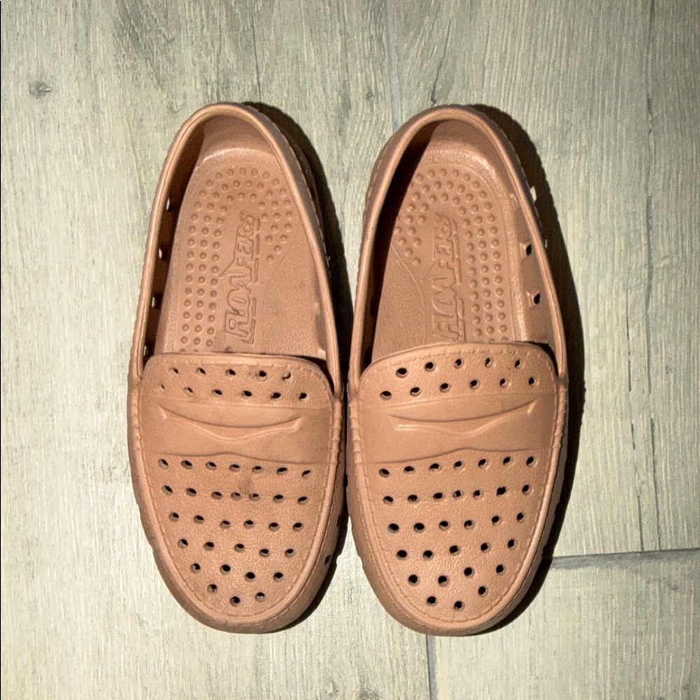 Tan Floafers Kids